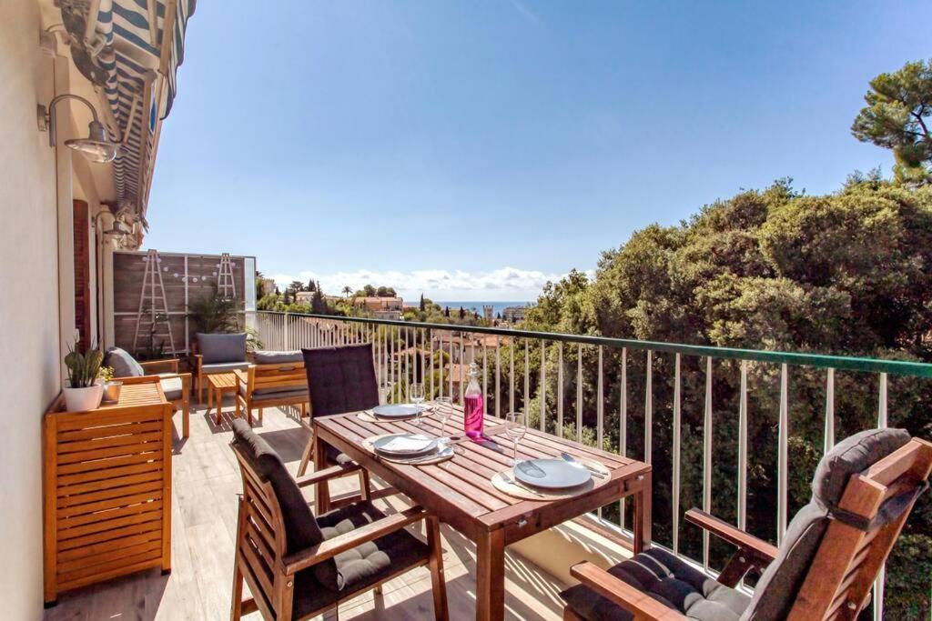 Appartamento L36 Sea View Terrace 10min Walking To Sea/parking & Ac Nizza